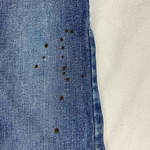 Levi's 510 Skinny Blue Jeans Size 16 Reg 28x30 Stretch Denim Adjustable Boys Kid - Picture 12 of 16